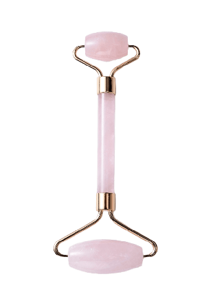 Skir Rose Quartz Facial Roller Tillbehör Unisex 1 PC