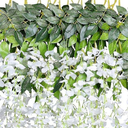 5kpl Keinotekoinen Keinotekoinen Wisteria Kukka Häät Ripustettava Sisäpeitto Rotta