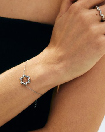 Edblad Spiral Bracelet Steel Sølvfarvet Smykker Pige - Kids Brand Store