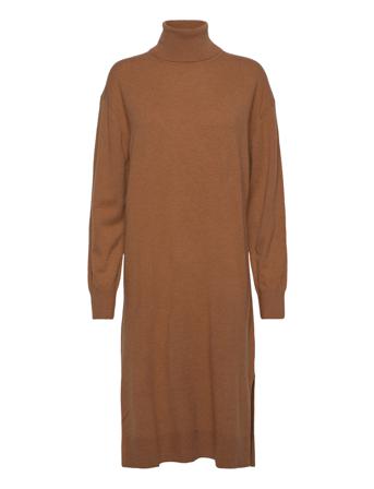 Amaris Dress 14001 Knælang Kjole Brun Samsøe Samsøe