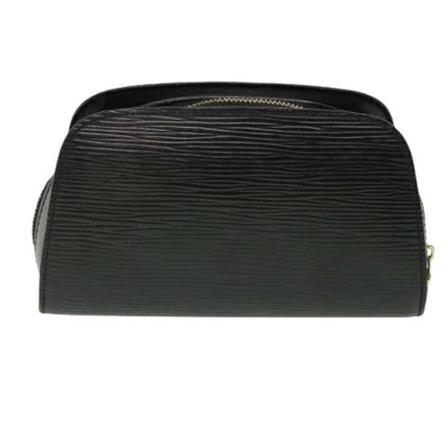 Louis Vuitton Vintage, Pre-owned Leather louis-vuitton-bags Zwart, Dames, Maat:ONE Size