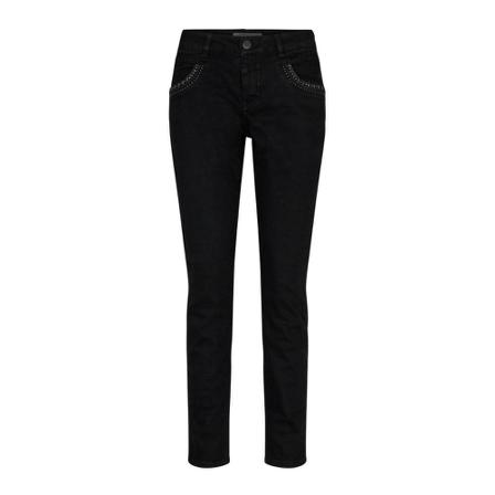MOS Mosh Jeans Sort, Dame, Størrelse: W26