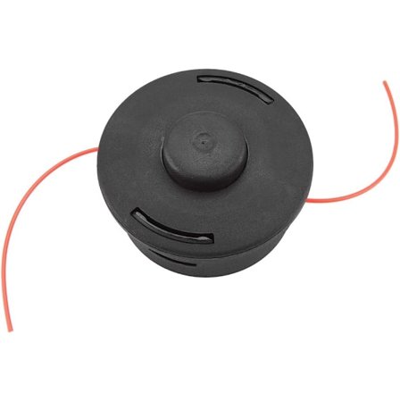 Gressklipperhode med slitesterk plast nylon spole 25-2, ideelt for FS120 250 gressklipper, svart