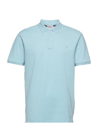 Polo Tee S/S Polos Short-sleeved Blå Lindbergh