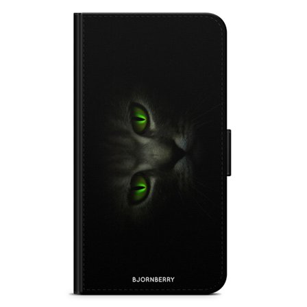 Bjornberry Huawei Mate 20 Pro Fodral - Gröna Kattögon