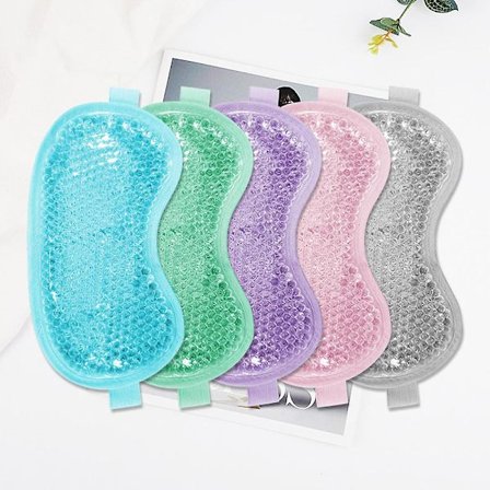 Kjølende Isgel-Øyemaske Gjenbrukbar