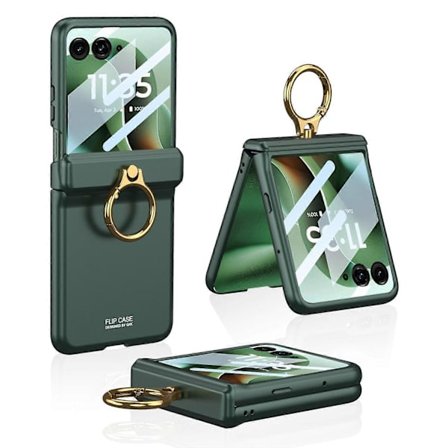 GKK for Motorola Razr 60 Ultra 5G Hard PC Brakett Telefondeksel Magnetisk Hengsel Beskyttelsesdeksel