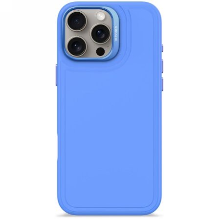 Decoded AntiMicrobial Silicone Case with MagSafe for iPhone 16 Pro Max - Blue