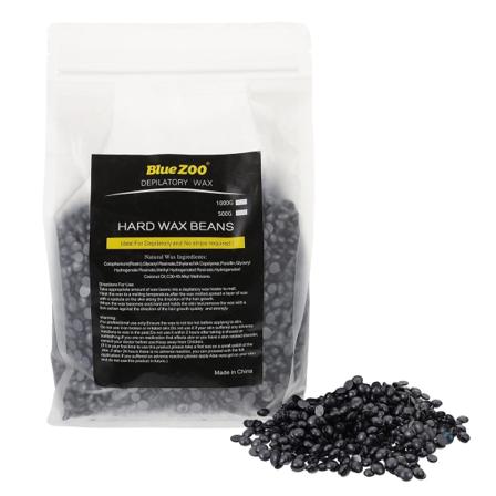 1 Påse Håravlägsningsvax Hårda Vaxpärlor Kroppsavhåring Tillbehör (1000g) Blandade Färger 24x16cm Assorted Color 24x16cm