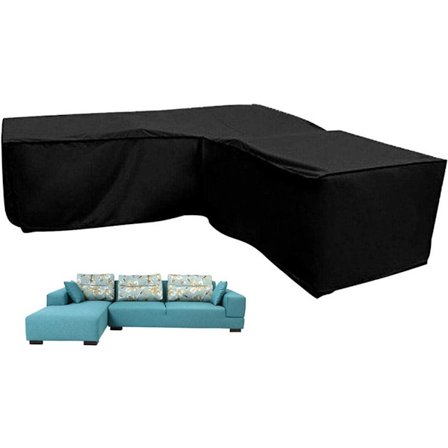 L-muotoinen puutarhapenkin suojus - Puutarhakalusteiden suojus - L