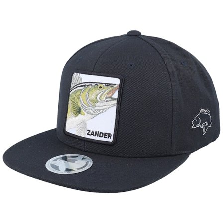 Skillfish - Schwarz snapback Cap - Zander Box Black/Black Snapback @ Hatstore