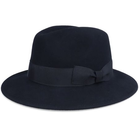 Headzone - Svart fedora Hatt - Classico Black Fedora @ Hatstore