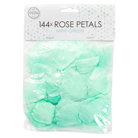 Roseblad Konfetti Mintgrønn