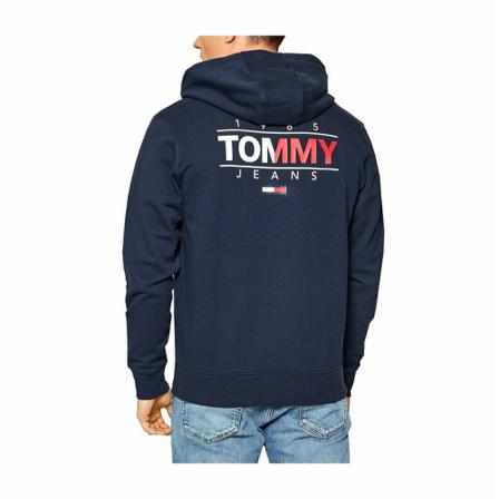 Tommy Jeans, Bluza TJM Zipthru Niebieski, Mężczyzna, Rozmiar: M