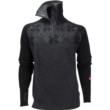 Ulvang Men's Rav Kiby Men long-sleeved sweaters Black XXL