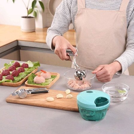 Frikadelletang 48 mm til runde lige frikadeller