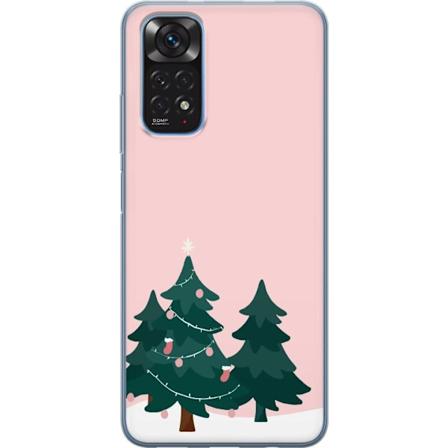 Xiaomi Redmi Note 11 Gjennomsiktig deksel Graner God Jul