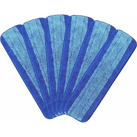 Bona Wet&Dry Mop Ersättningsmikrofiberrengöringspads, 18 tum, tvättbara och återanvändbara påfyllningar