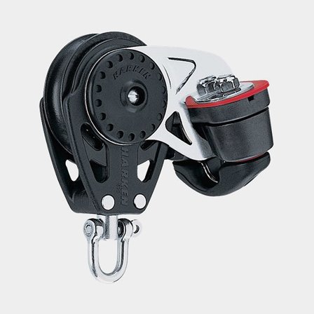 Harken 57mm Block - Swivel, Cam Cleat (2615)