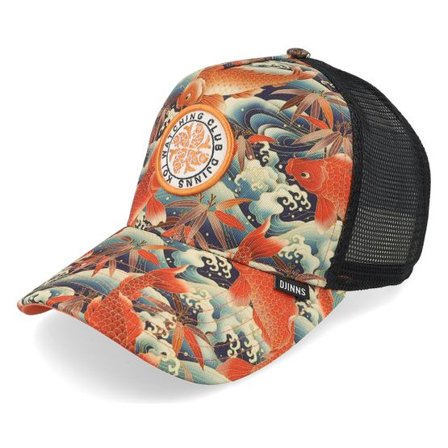 Djinns - Multi trucker Keps - Hft Cap Koi Watching Multi A-Frame Trucker @ Hatstore