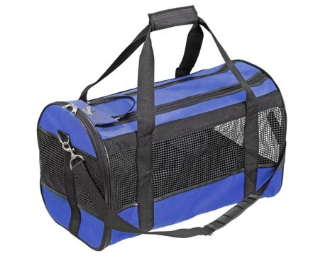 Divina Reiseveske/Flybag, Blå - 50cm