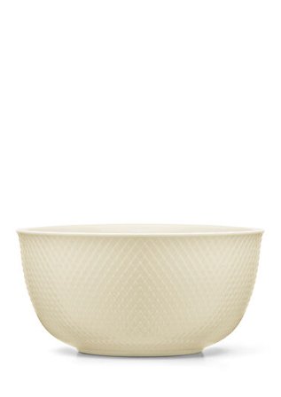 LYNGBY PORCELÆN Serveringsskål Rhombe Earth Marble Ø22cm