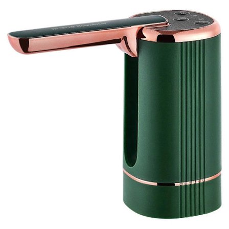 Vikbar 5 Gallon Vattendispenser Pump Elektrisk Vattenflaskpump med Avtagbar Bas för 1-5 Gallon Dunk Automatisk Vattendispenser Bänkskiva