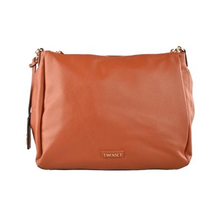Twinset Shoulder Taske Brun, Dame Skuldertasker, Størrelse: ONE Size