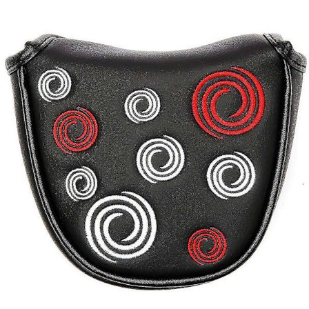 Golf-mailanpäällinen Golf Mallet Putter -suojat Nahkainen päällinen Magneettilukko