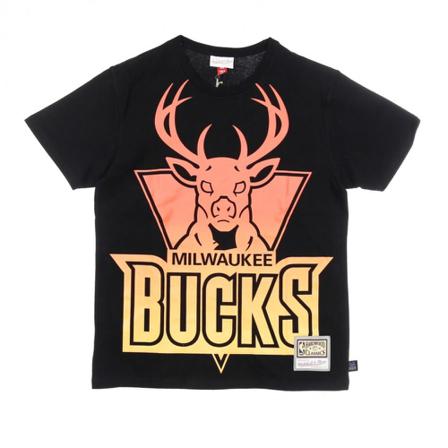 Mitchell & Ness, t-shirt Zwart, Heren, Maat:XL