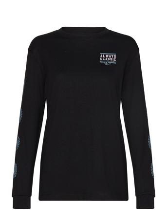 Always Classic Ls Bff Tops T-shirts & Tops Long-sleeved Black VANS