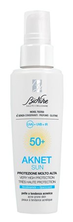 Bionike Aknet Sun SPF50+ 50ml - Protezione Solare Viso