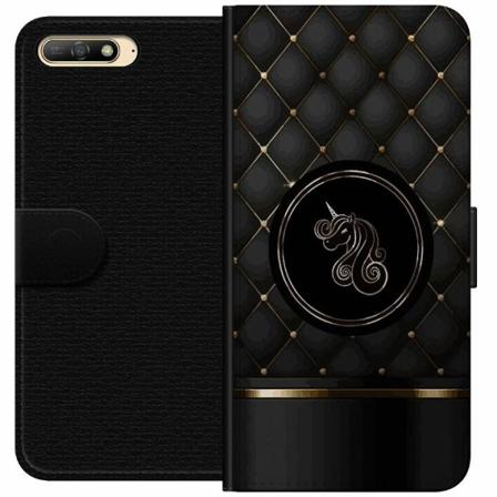 Huawei Y6 (2018) Plånboksfodral Luxury Unicorn