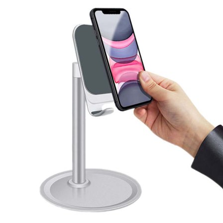 Bordsställ Stativ för Mobil Surfplatta - Silver