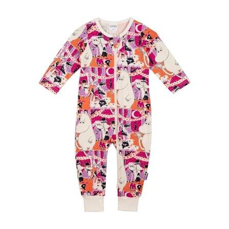 Moomin Serpentine pyjamas naturhvid