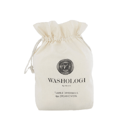 Washologi Ullbollar för torktumlare, ekologiska, 4-pack Klädvård Vit ONESIZE