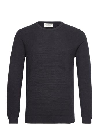 Bs Hebert Regular Fit Knitwear Navy Bruun & Stengade