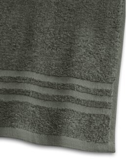 Frottéhandduk Basic Mörkgrön - 50x70 cm - Jul - Borganäs of Sweden