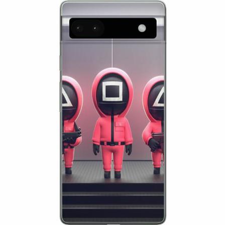 Google Pixel 6a Mjukt Skal - Squid Game