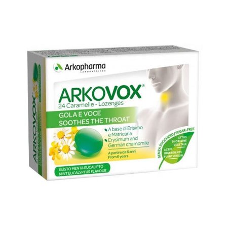Arkopharma Arkovox Menta Eucalipto 24 Pastiglie