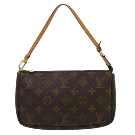Louis Vuitton Vintage, Pre-owned Pochette Accessoires Monogram Bag Bruin, Dames, Maat:ONE Size