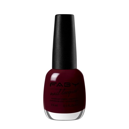 FABY Nail Lacquer rouge foncé - Smalto