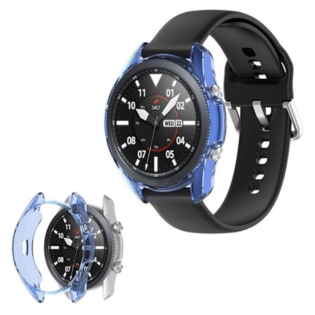 Samsung Galaxy Watch 3 (41mm) tåligt fodral - Transparent Blå