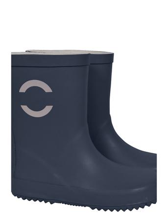 Wellies - Solid Shoes Rubberboots High Rubberboots Unlined Rubberboots Navy Mikk-Line