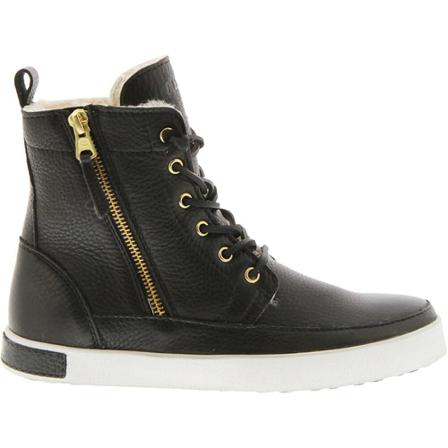 Blackstone, Cw 96 Black - Original 6'' Boots - FUR Zwart, Dames, Maat:42 EU,nubuck