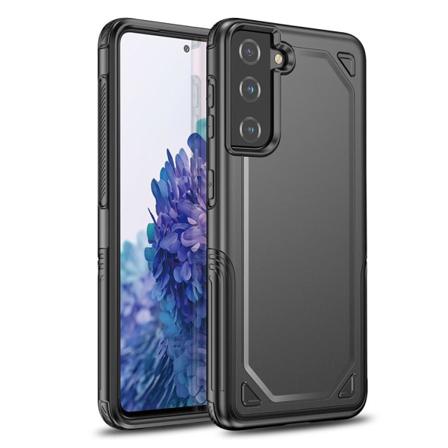 Samsung Galaxy S21 Plus - Hybrid Armor Skal - Svart Black Svart