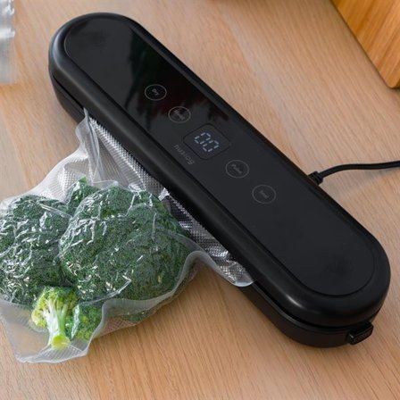 Huslog vakuumpakker med LCD-display og 3 indstillinger