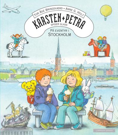 Karsten og Petra spiser glass! - Bok av Tor Åge Bringsværd - Hardback