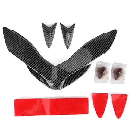 Moottoripyörän etuvalon nenän koristekannen suojus sopii Kawasaki Z900 2017-2019 hiilikuitutyyliin