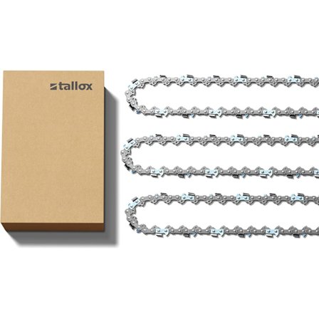 3 savkæder 3/8-tommer pitch 0,43-tommer 1,1-mm gauge 46 led 12-tommer 30-cm